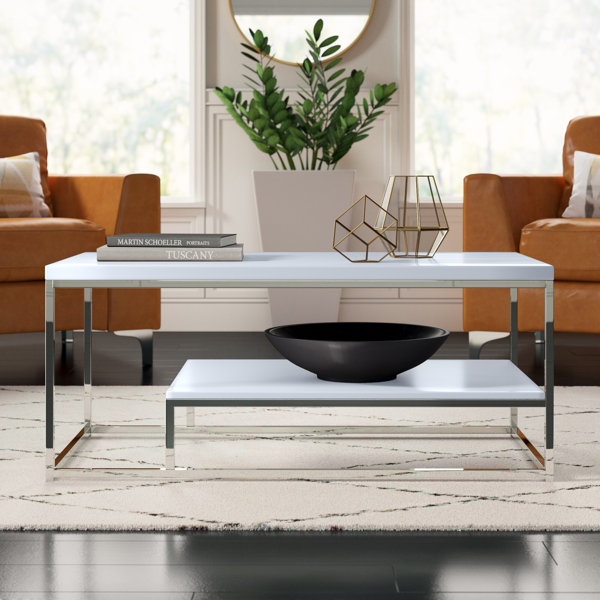 Philippos frame coffee store table with storage